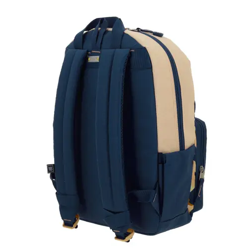 Mochila juvenil 1818 by Chenson beige con compartimento para laptop 5