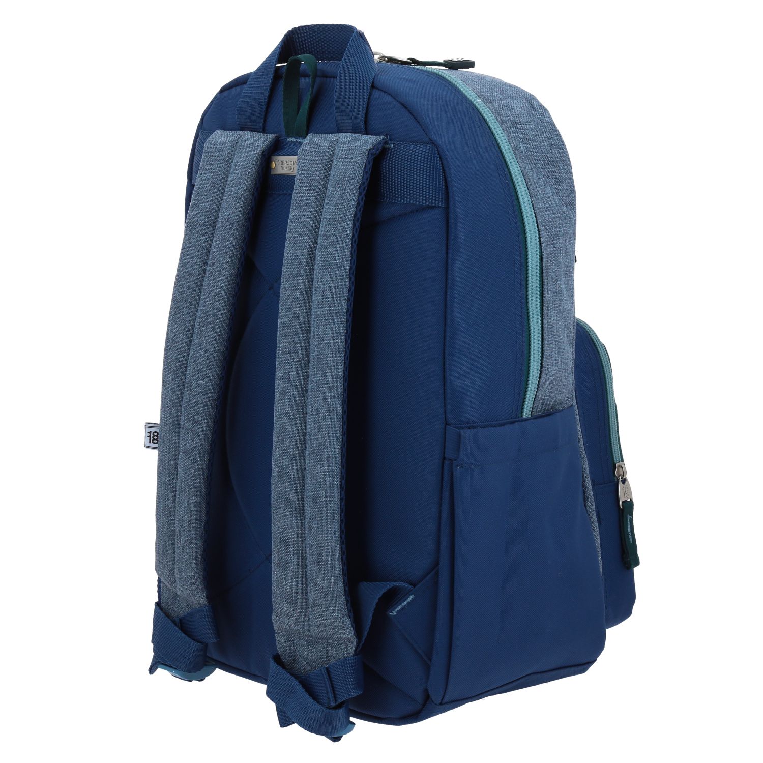 Mochila Escolar 1818 by Chenson Azul con Porta Laptop 15" 5