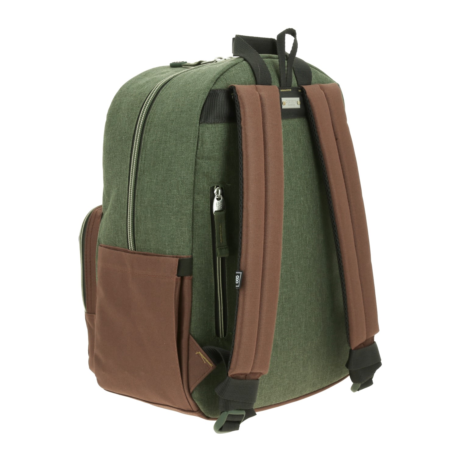Mochila Escolar 1818 by Chenson Verde Seco con Porta Laptop 15" 3