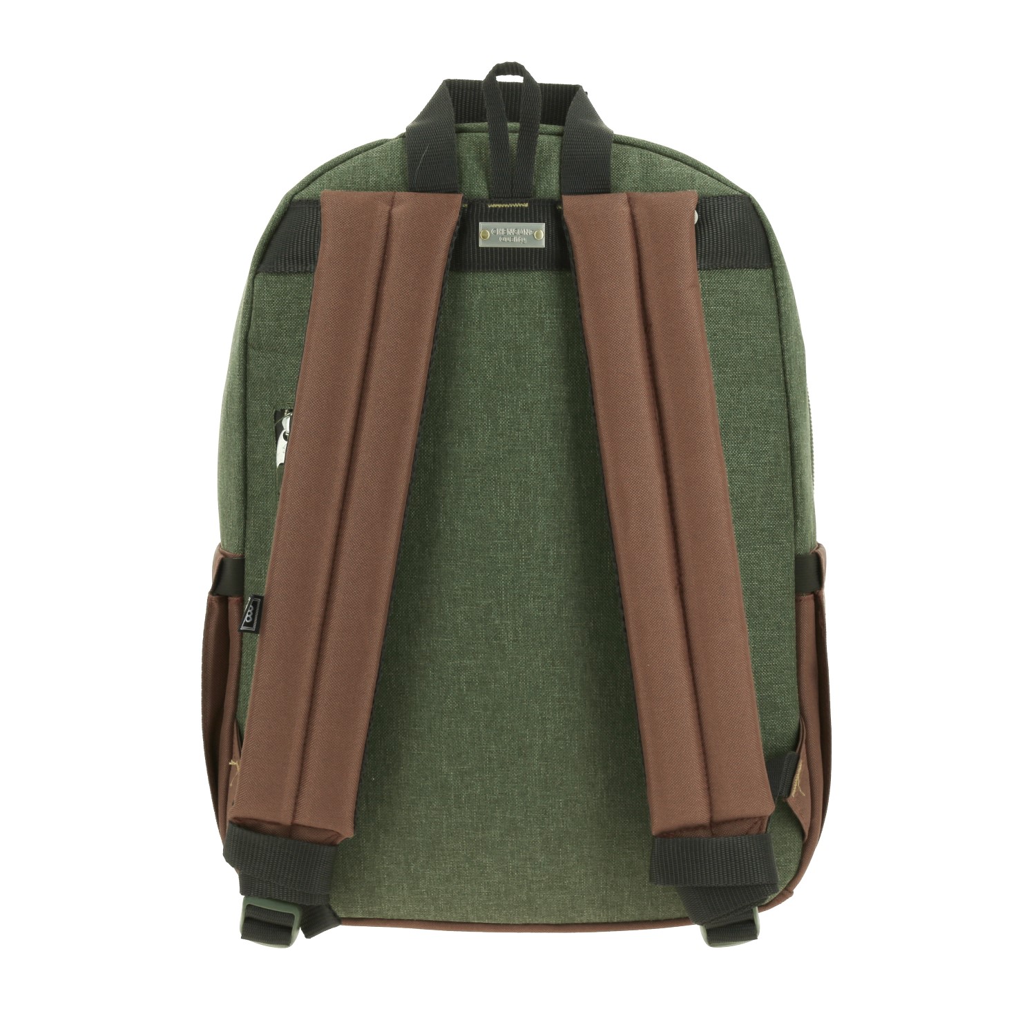 Mochila Escolar 1818 by Chenson Verde Seco con Porta Laptop 15" 4