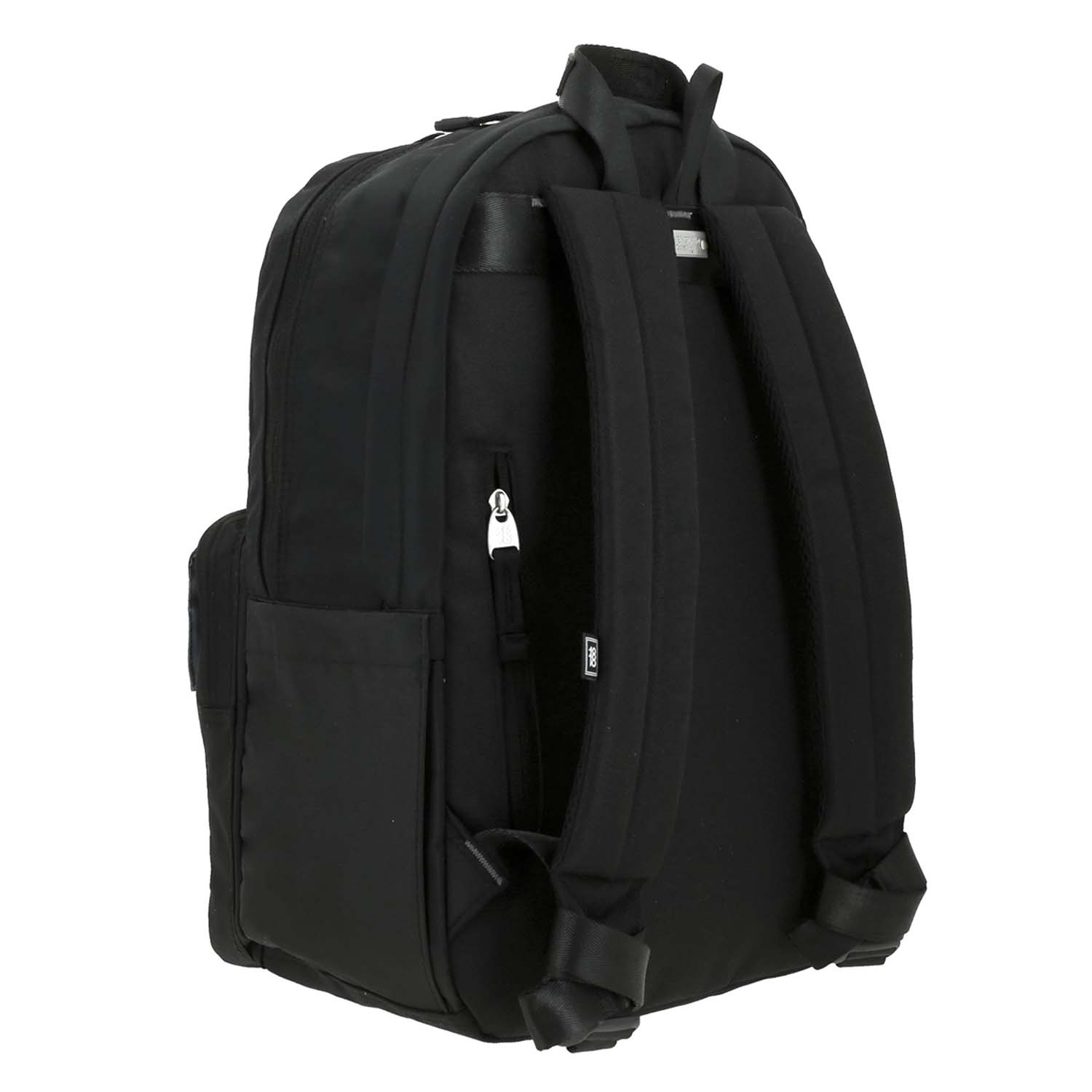 Mochila escolar juvenil 1818 by Chenson negra con amplio compartimento 3