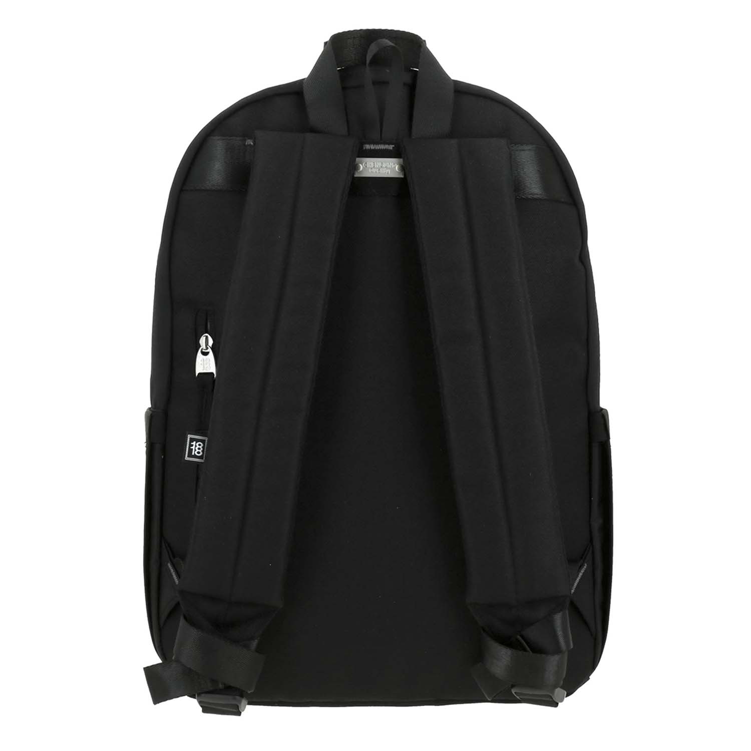 Mochila escolar juvenil 1818 by Chenson negra con amplio compartimento 4