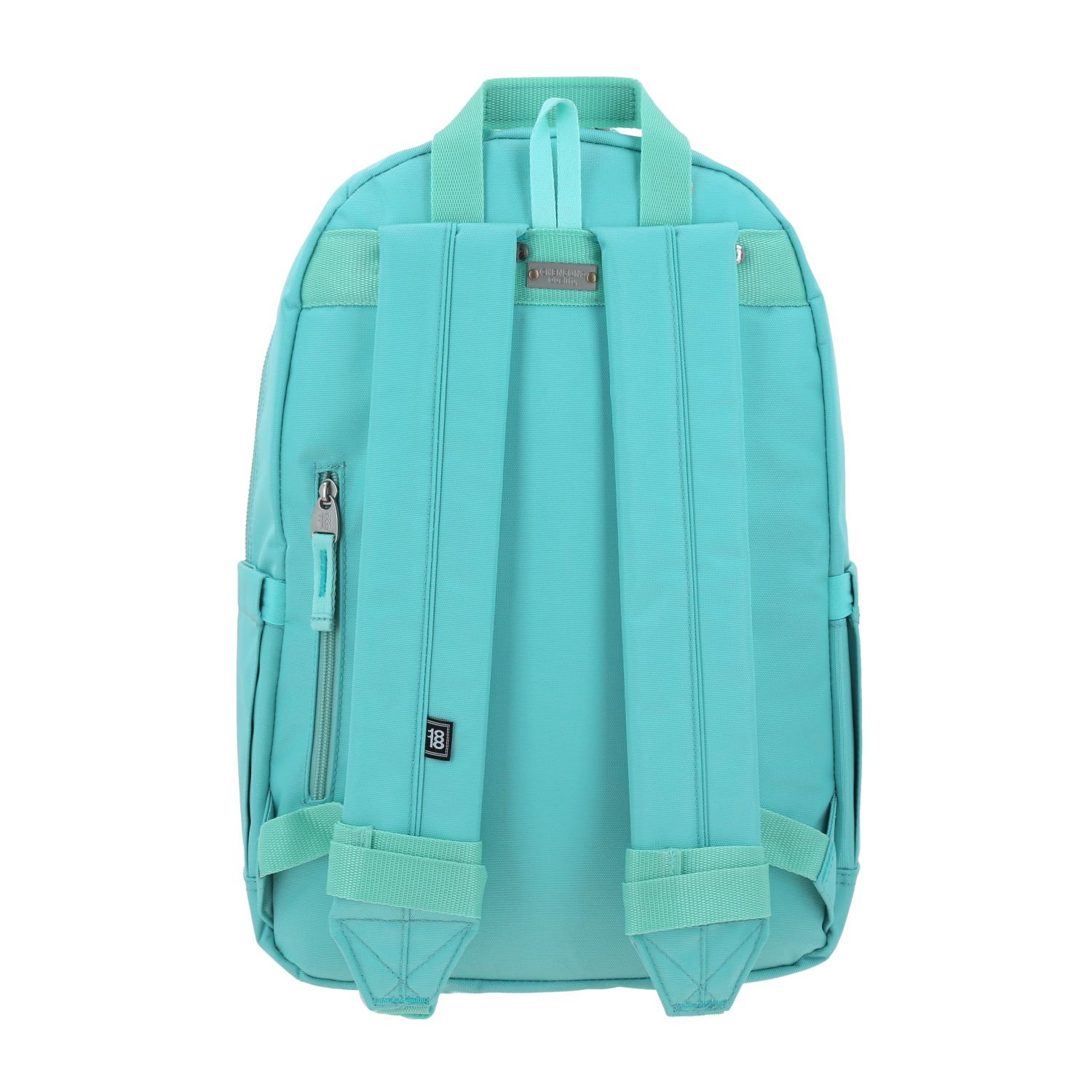 Mochila escolar juvenil 1818 by Chenson turquesa con amplio compartimento 4