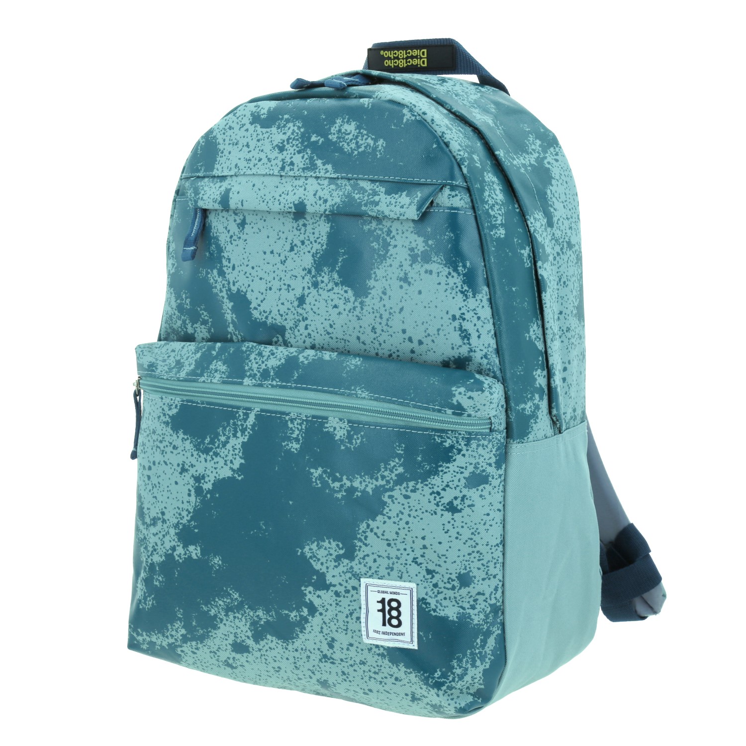 Mochila juvenil 1818 by Chenson verde con amplio compartimento 2
