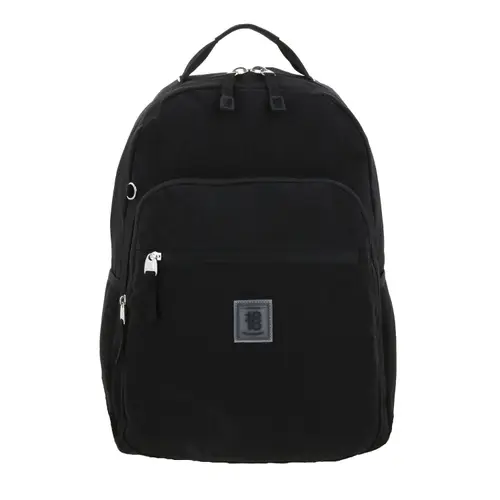 Mochila escolar juvenil negra 1818 by Chenson - Amplio compartimento 1