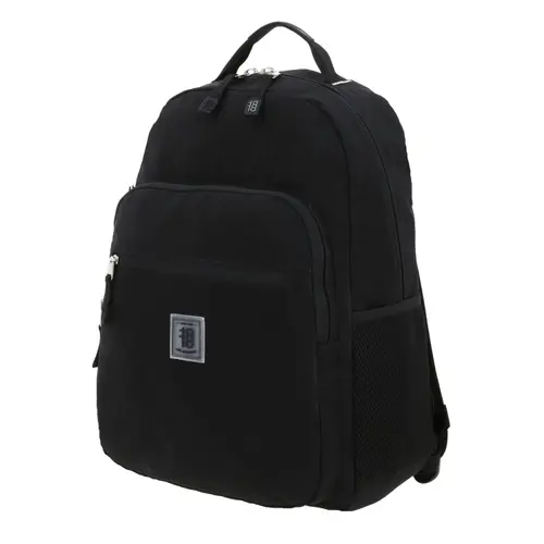 Mochila escolar juvenil negra 1818 by Chenson - Amplio compartimento 2