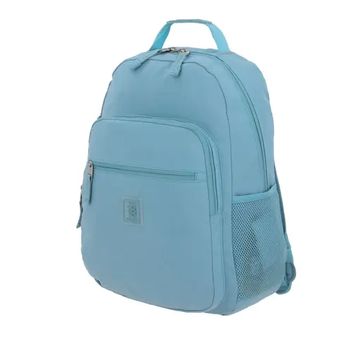 Mochila escolar juvenil 1818 by Chenson azul con amplio compartimento - vista 2
