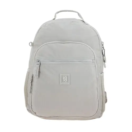 Mochila escolar juvenil 1818 by Chenson beige con amplio compartimento