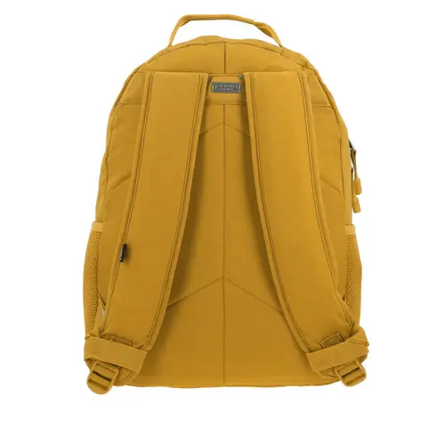 Mochila juvenil 1818 by Chenson amarilla con amplios compartimentos 4