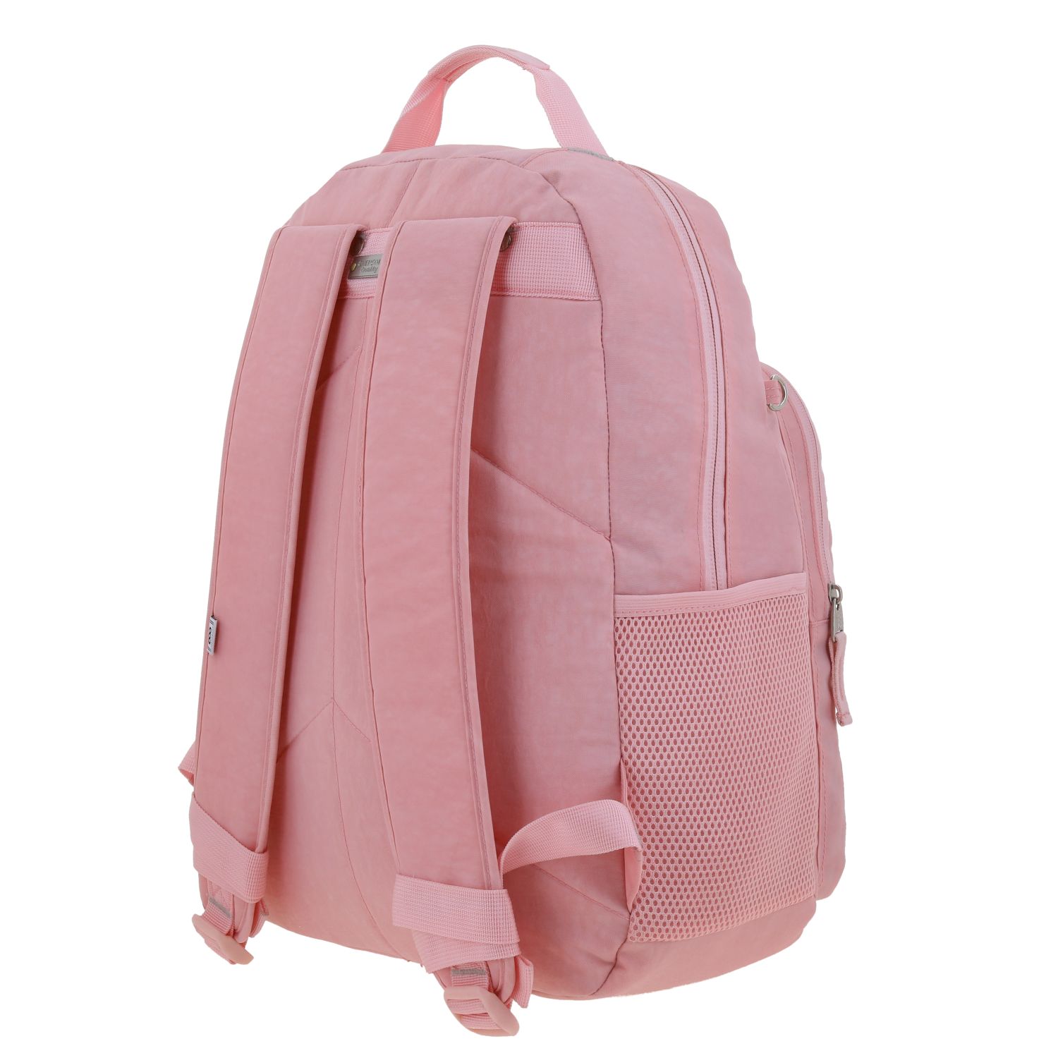 Mochila escolar juvenil 1818 by Chenson Rosa con amplio compartimento 5
