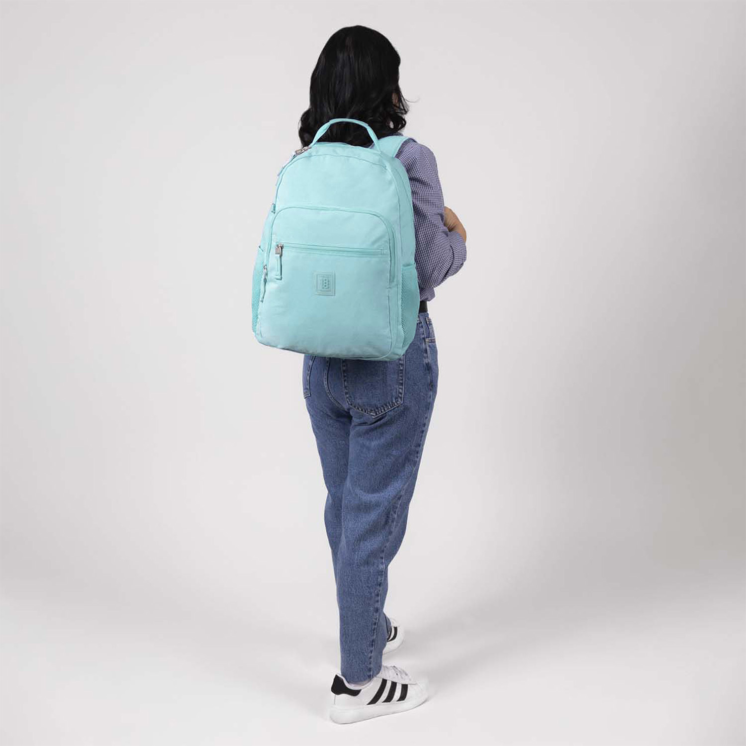 Mochila juvenil turquesa 1818 by Chenson - estilo y funcionalidad - vista 2