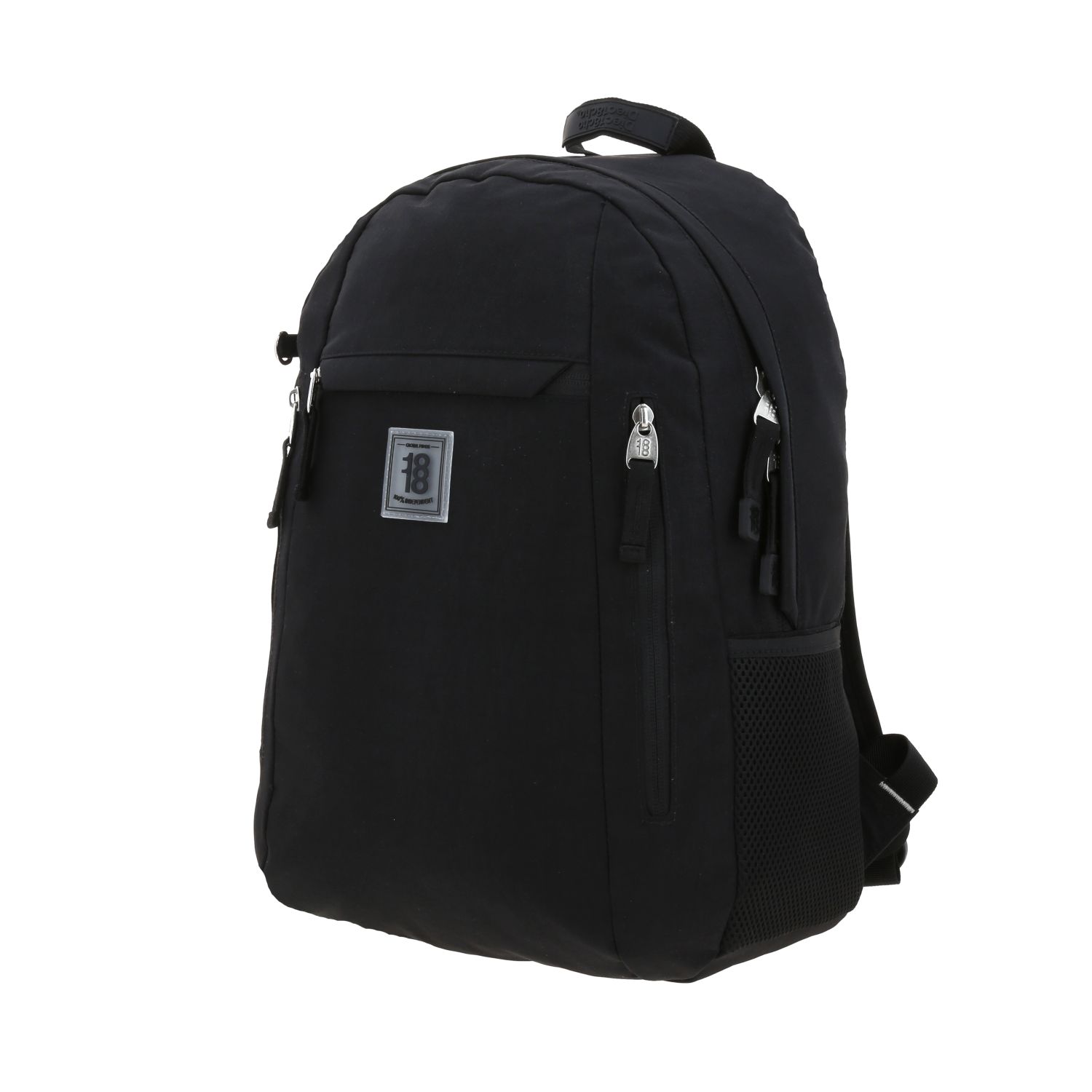 Mochila Escolar Juvenil 1818 by Chenson Negra con Amplios Compartimentos 2