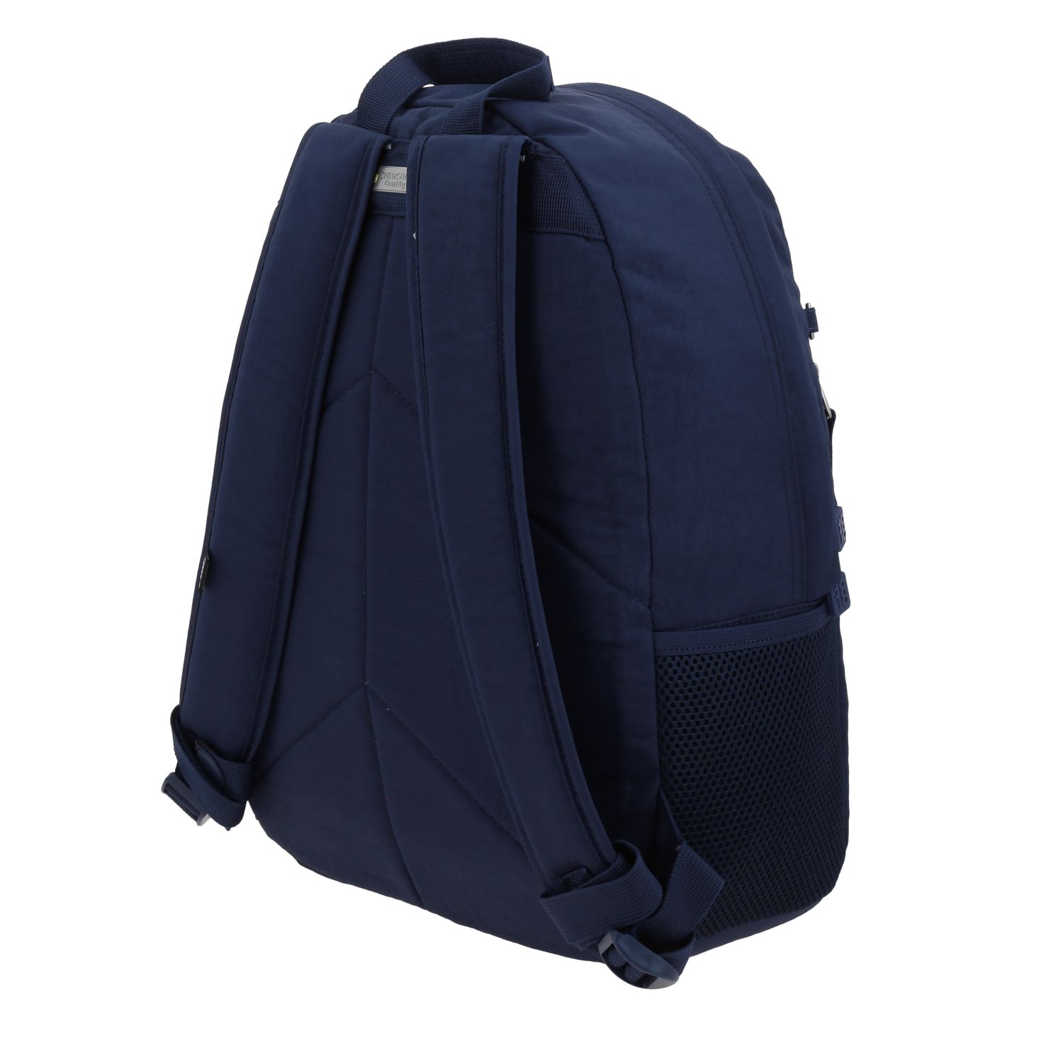 Mochila escolar juvenil 1818 by Chenson azul marino con múltiples compartimentos 5