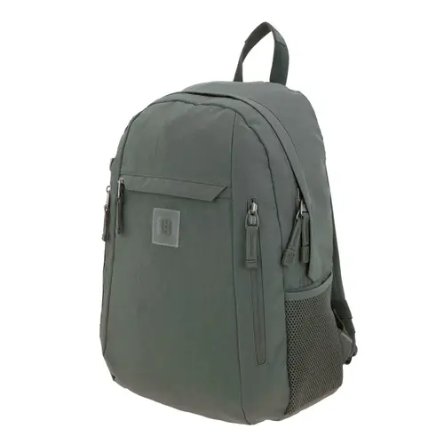 Mochila escolar juvenil 1818 by Chenson verde seco con compartimentos amplios 2