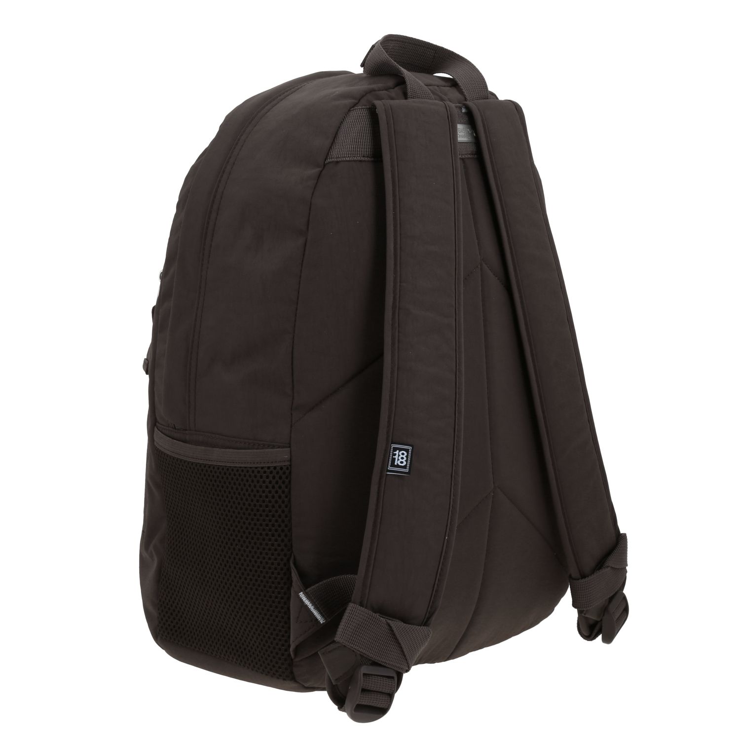 Mochila escolar juvenil 1818 by Chenson color café con amplios compartimentos 3