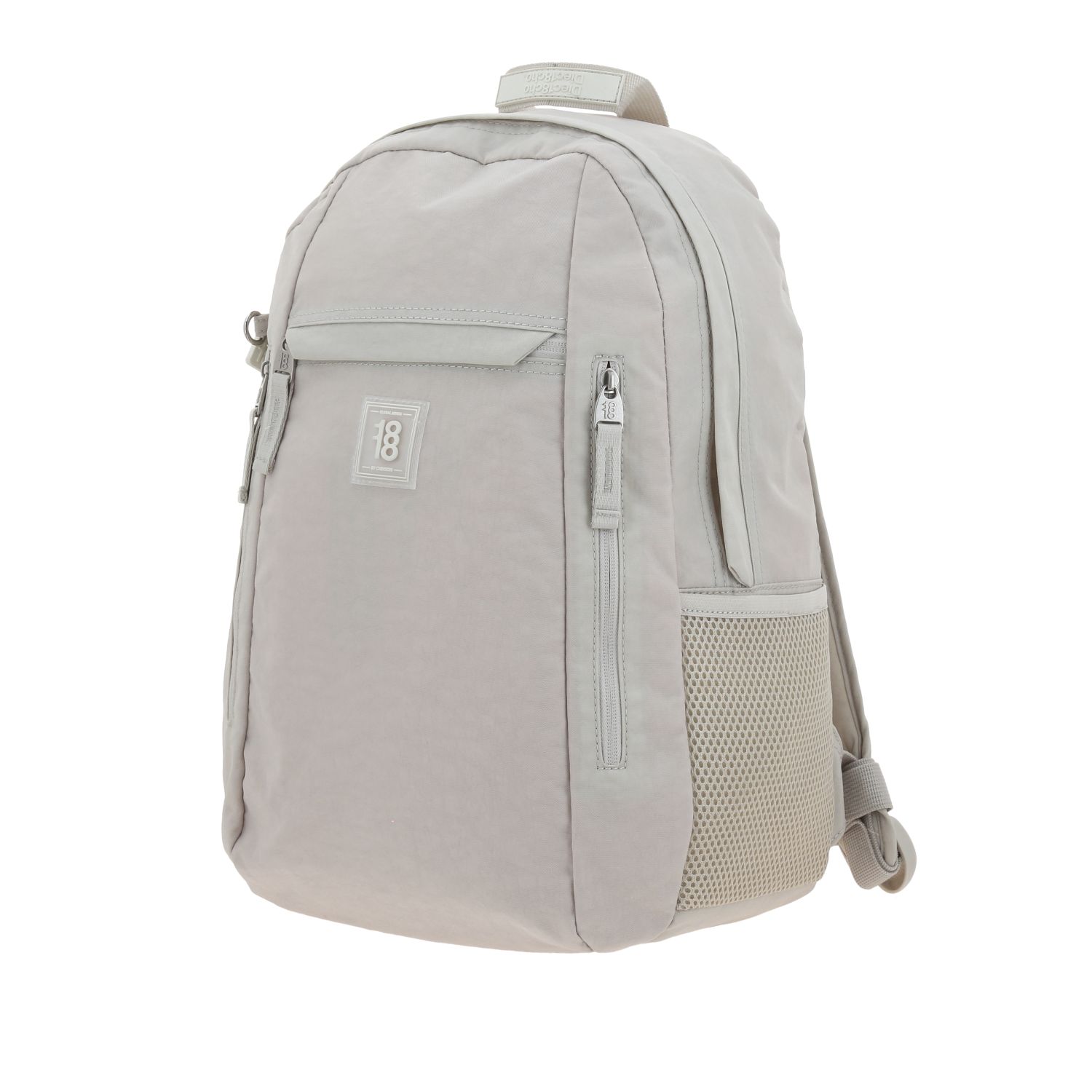 Mochila escolar juvenil 1818 by Chenson Beige con múltiples compartimentos 2