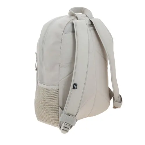 Mochila escolar juvenil 1818 by Chenson Beige con múltiples compartimentos 3