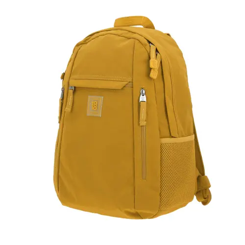 Mochila escolar juvenil 1818 by Chenson color amarillo - Estilo y funcionalidad - vista 2