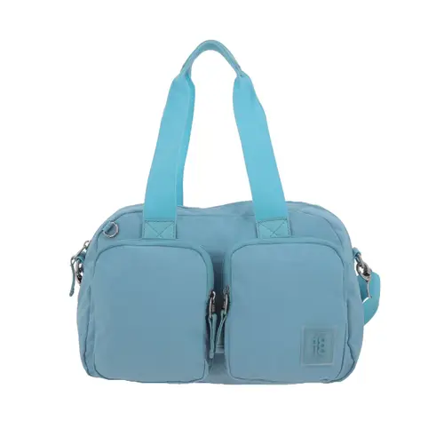 Bolsa de Mano para Dama 1818 by Chenson Azul con Múltiples Bolsillos