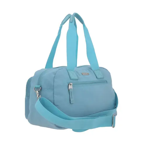Bolsa de Mano para Dama 1818 by Chenson Azul con Múltiples Bolsillos 3