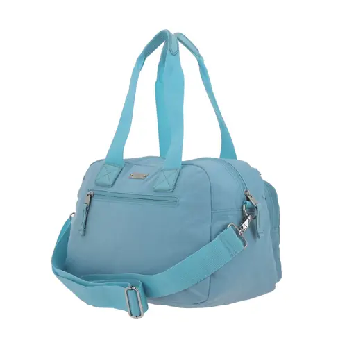 Bolsa de Mano para Dama 1818 by Chenson Azul con Múltiples Bolsillos 5