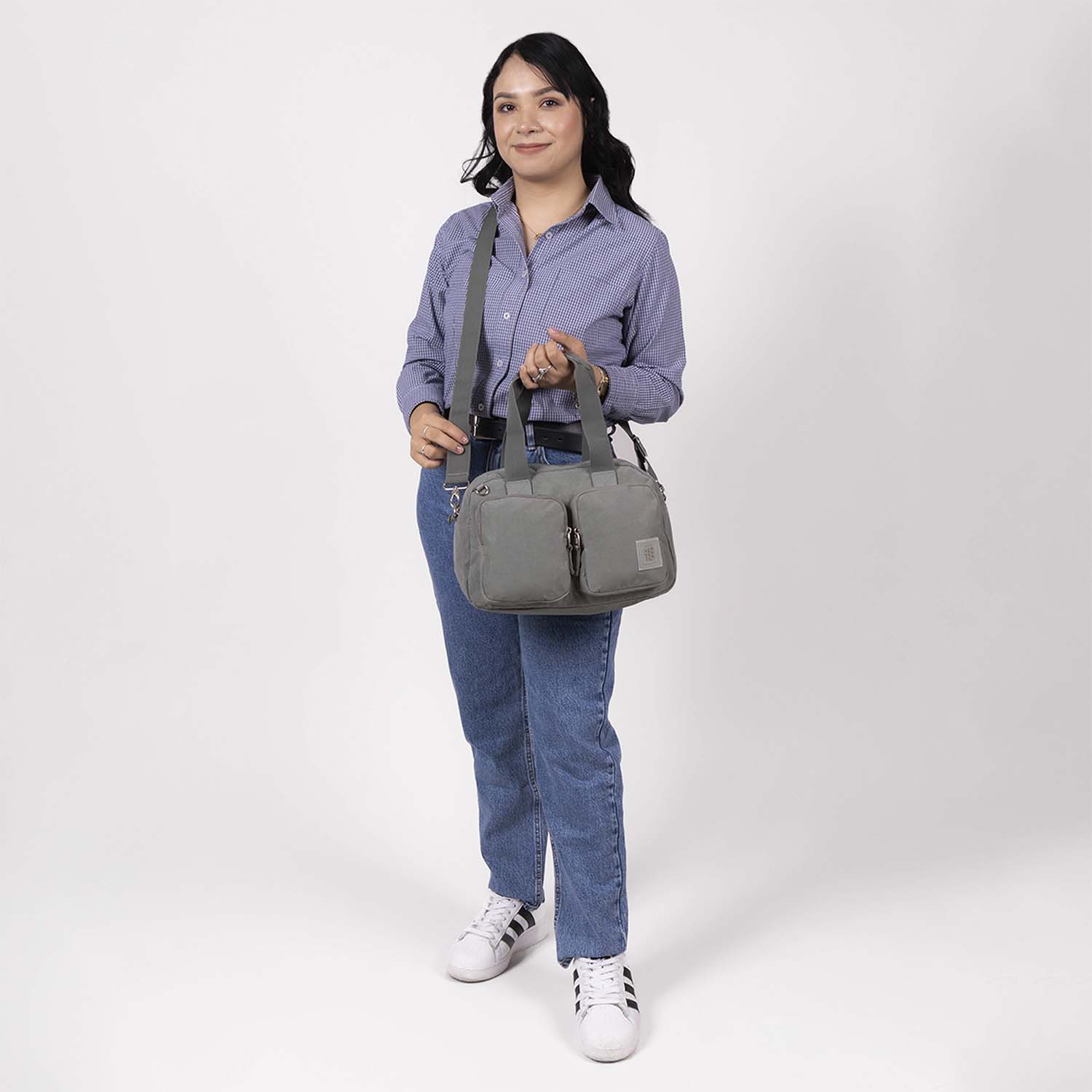 Bolsa de Mano para Dama 1818 by Chenson Verde Seco - Estilo y Funcionalidad - vista 2
