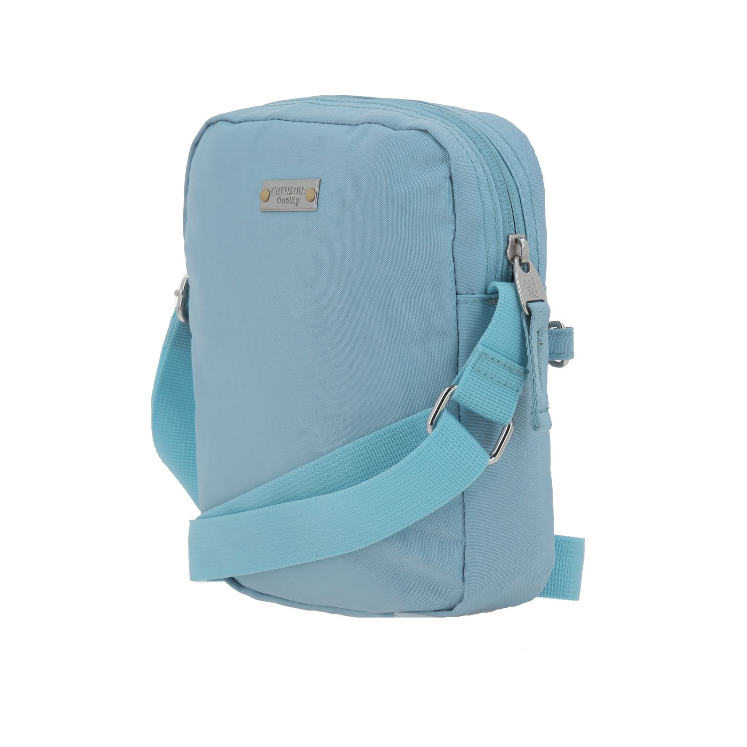 Bolsa de Lado juvenil 1818 by Chenson azul con múltiples bolsillos 5