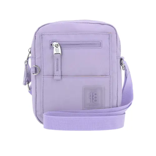 Bolsa de Lado juvenil 1818 by Chenson Violeta con múltiples bolsillos
