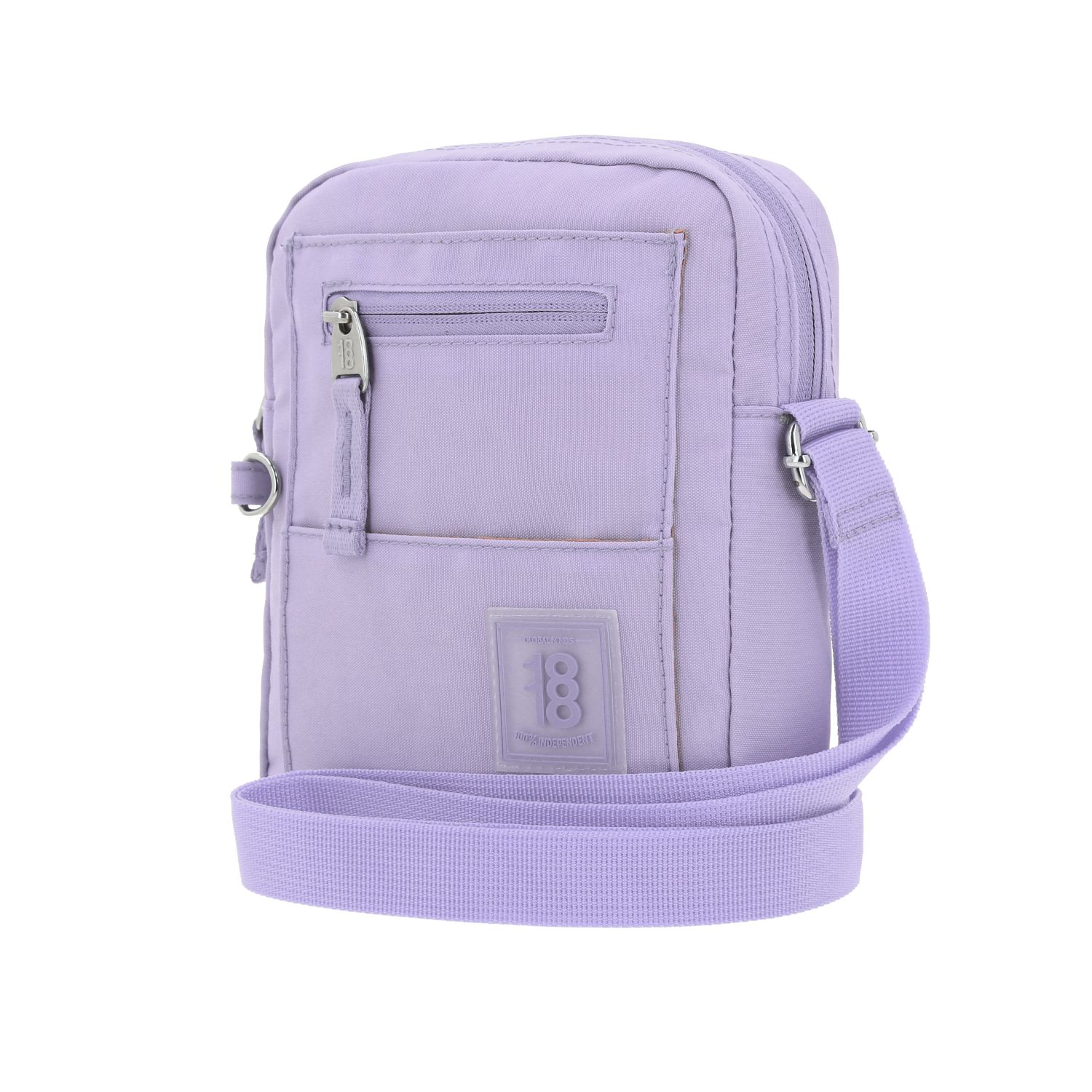 Bolsa de Lado juvenil 1818 by Chenson Violeta con múltiples bolsillos 2
