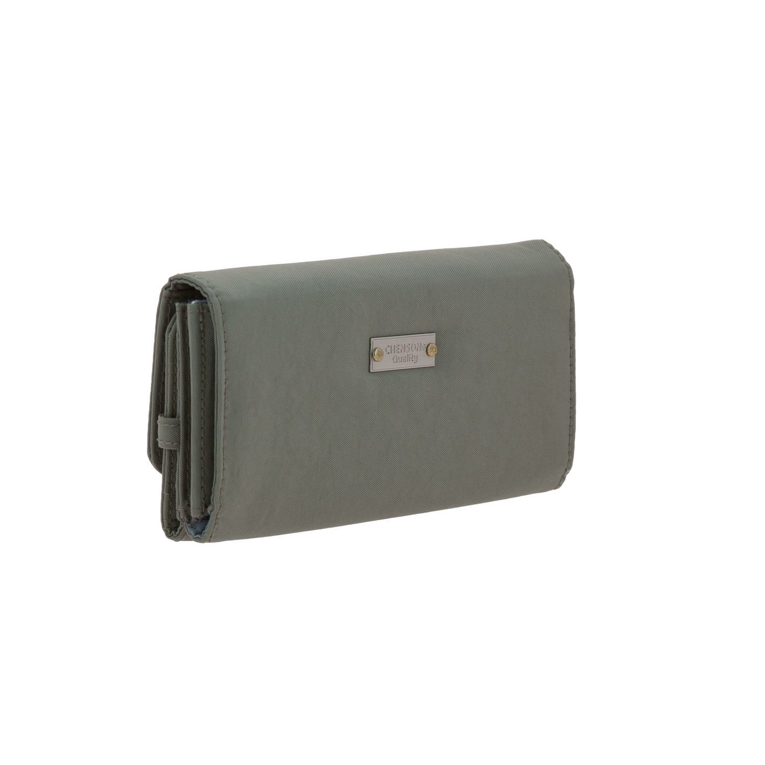 Cartera mujer 1818 by Chenson verde seco con amplio compartimento 3