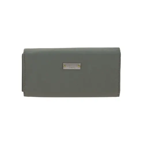 Cartera mujer 1818 by Chenson verde seco con amplio compartimento 4