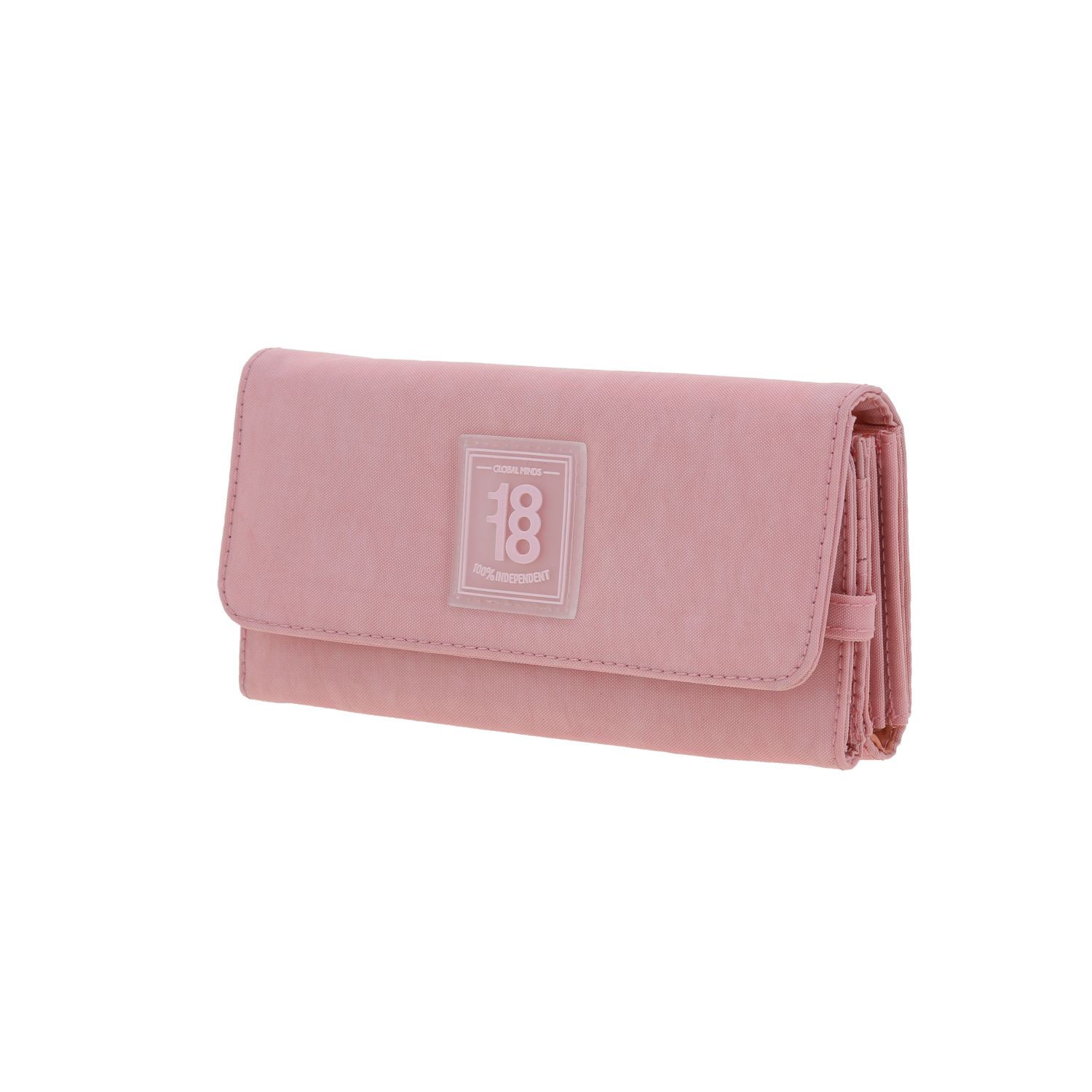 Cartera juvenil rosa 1818 by Chenson con múltiples compartimentos 2