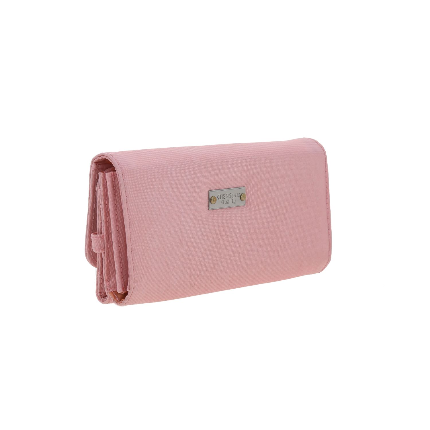 Cartera juvenil rosa 1818 by Chenson con múltiples compartimentos 3