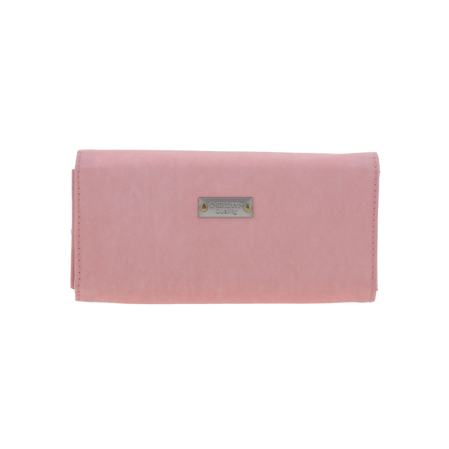 Cartera juvenil rosa 1818 by Chenson con múltiples compartimentos 4