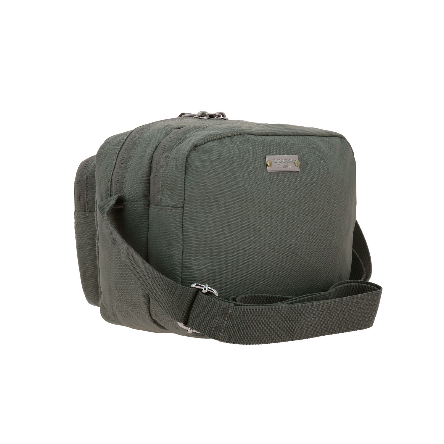 Bolsa de Lado 1818 by Chenson Verde Seco Juvenil y Funcional 3