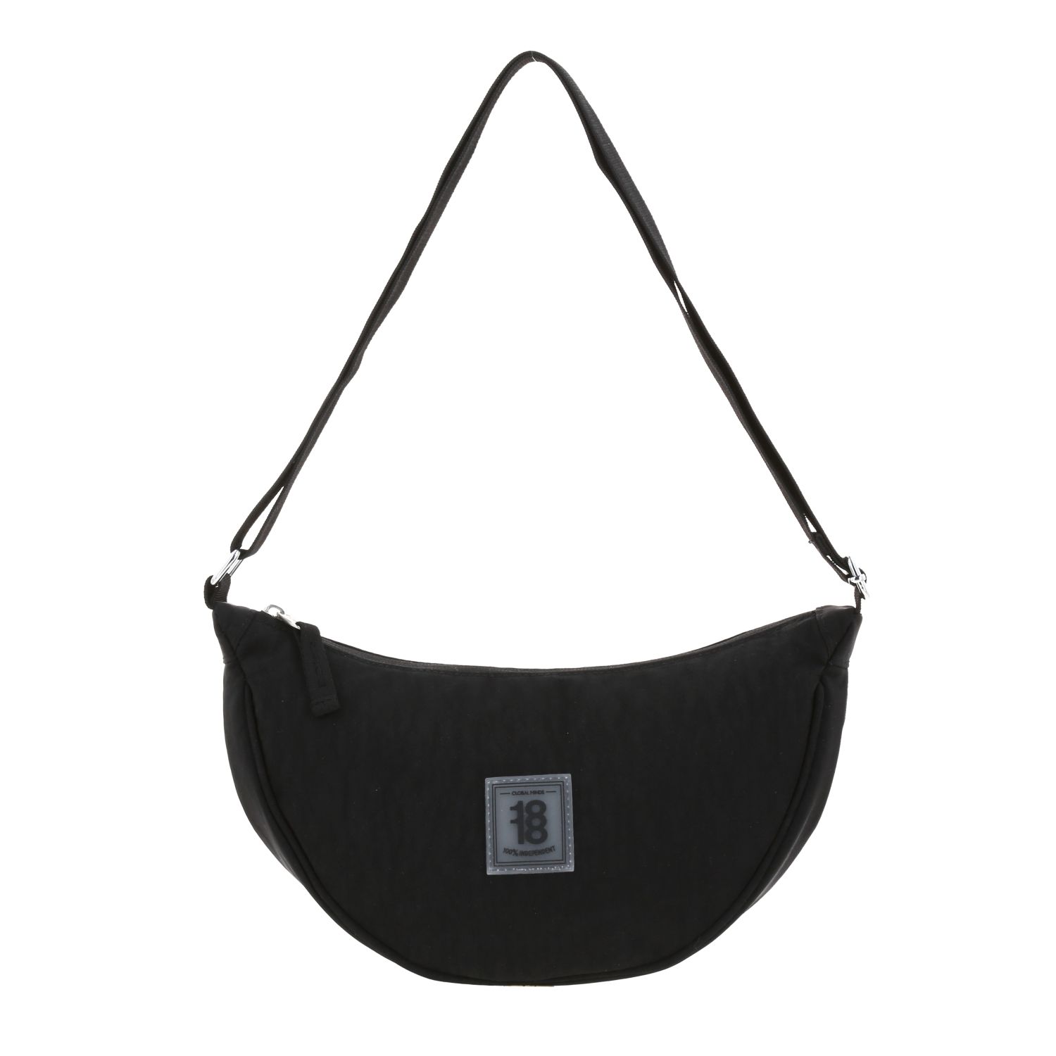 Bolsa de Lado juvenil 1818 by Chenson Negra con amplio compartimiento