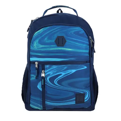 Kit Escolar 1818 by Chenson (Mochila + Lonchera + Lapicera) Azul Juvenil - Modelo 1866569 2