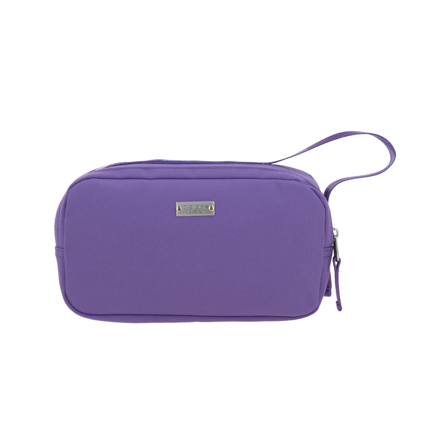 Lapicera escolar 1818 by Chenson color violeta con doble bolsillo 4