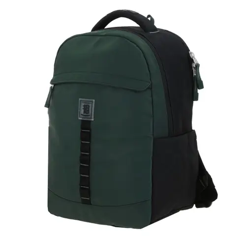 Mochila juvenil 1818 by Chenson verde seco con compartimento para laptop - vista 2