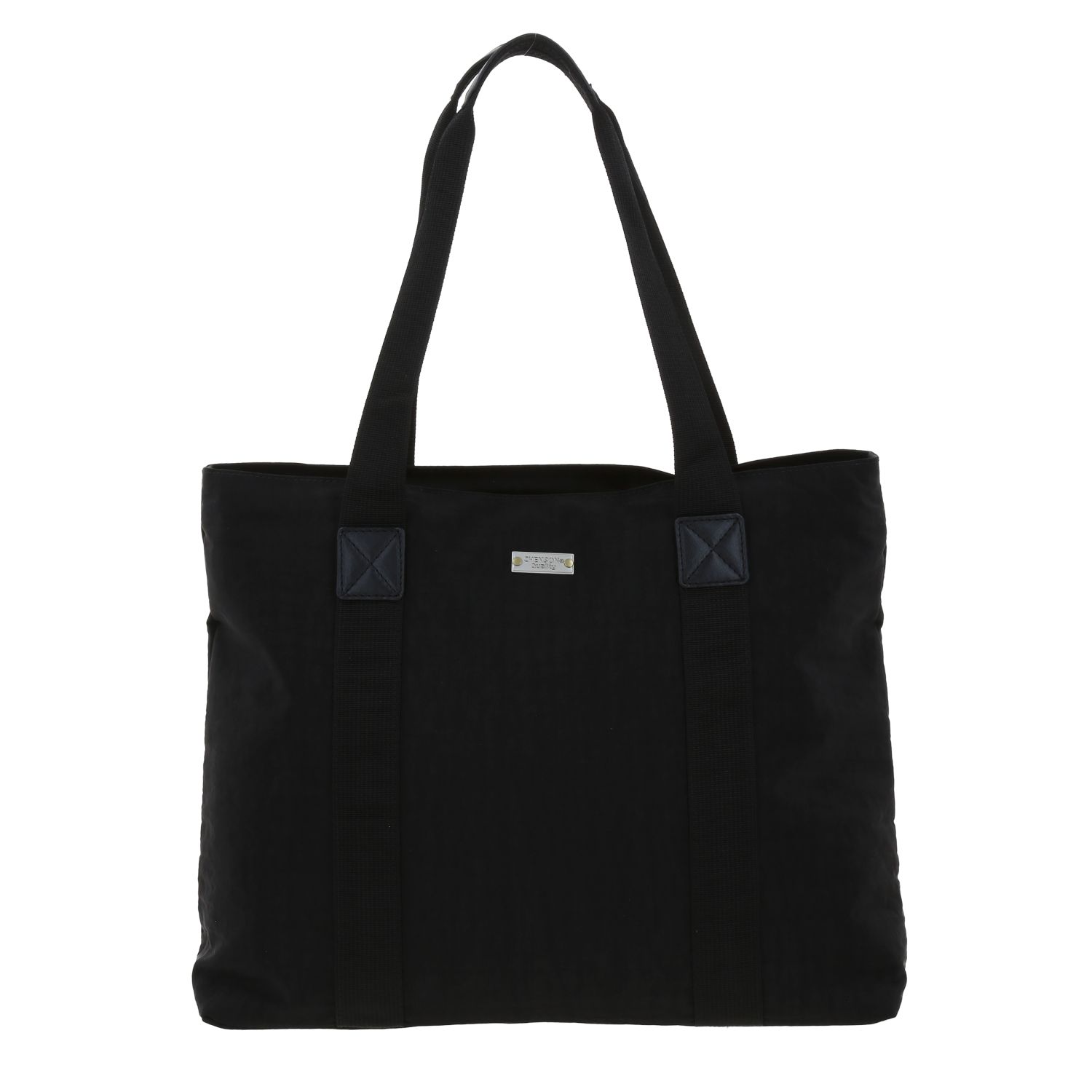 Bolsa grande para dama 1818 by Chenson color negro con amplio espacio 4