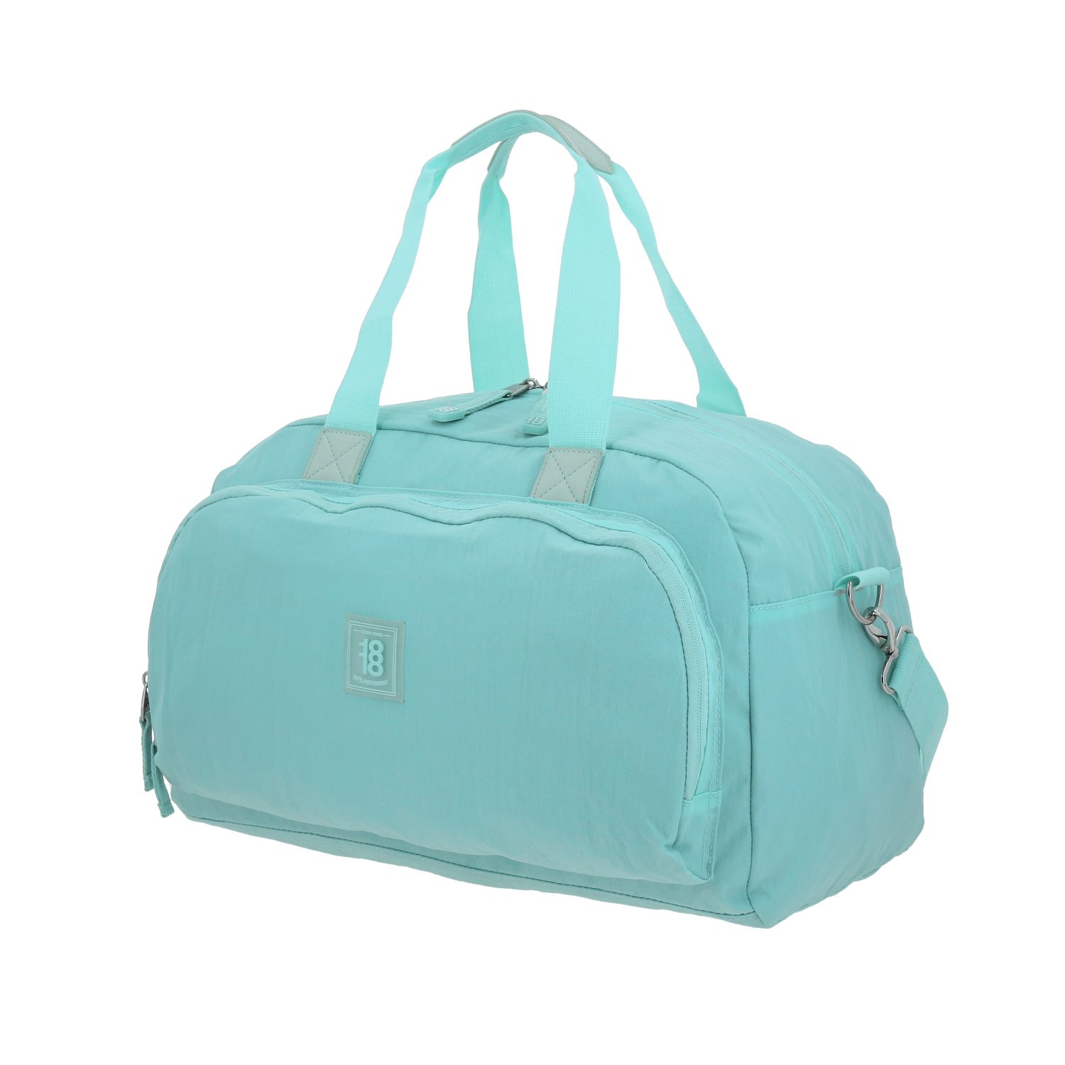 Valija juvenil 1818 by Chenson turquesa ideal para viajes y escuela 2