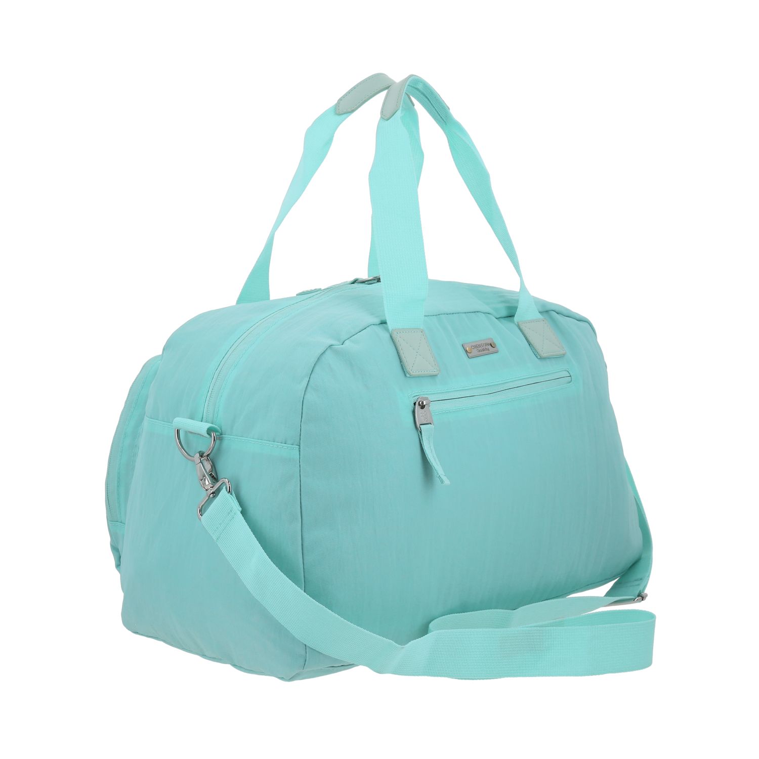 Valija juvenil 1818 by Chenson turquesa ideal para viajes y escuela 3