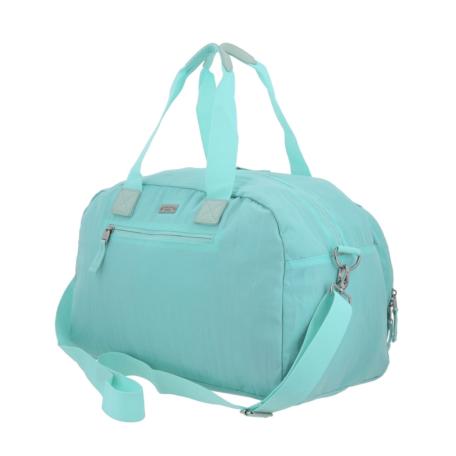 Valija juvenil 1818 by Chenson turquesa ideal para viajes y escuela 5