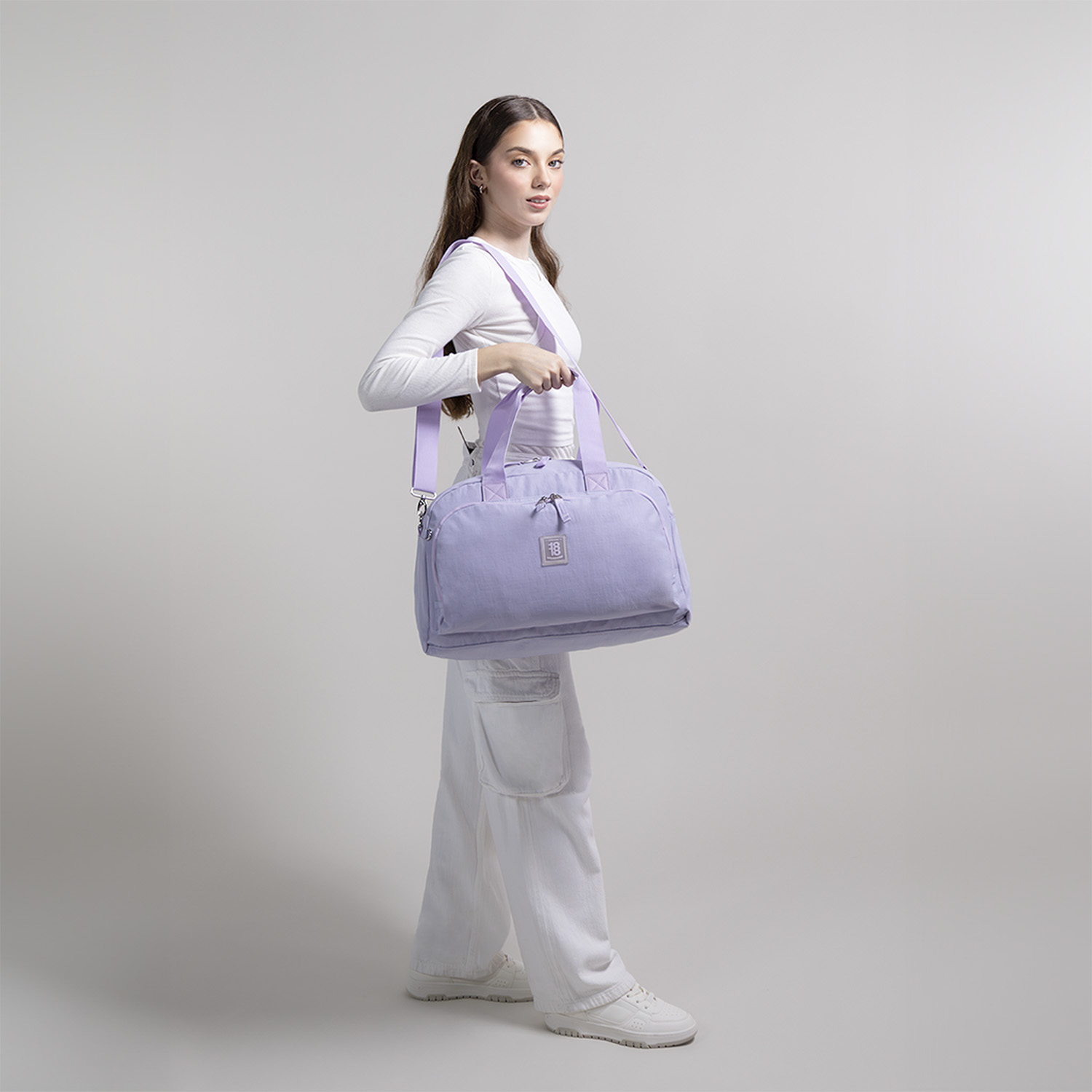 Valija 1818 by Chenson Violeta para jóvenes - Estilo y funcionalidad - vista 2