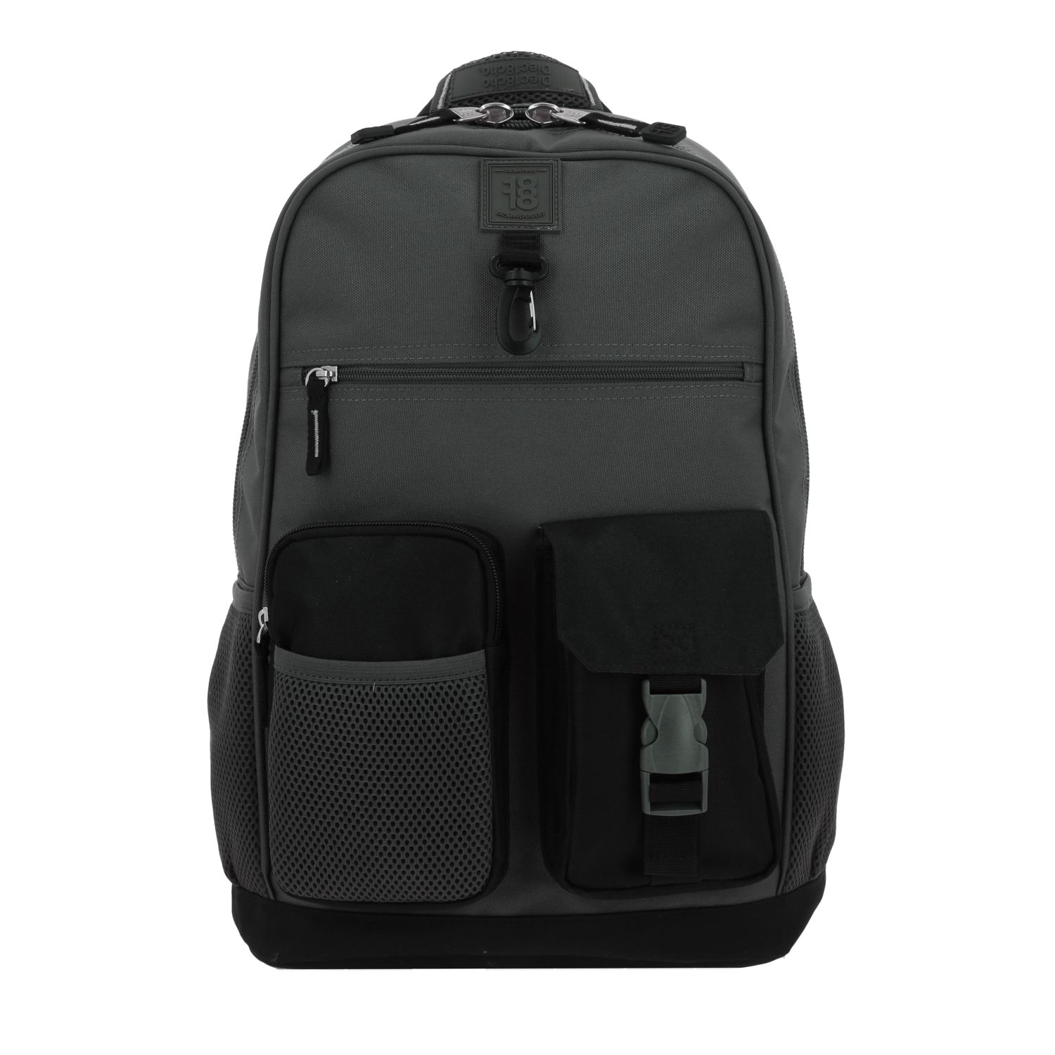 Kit Escolar 1818 by Chenson (Mochila + Mochila) Gris Juvenil 2