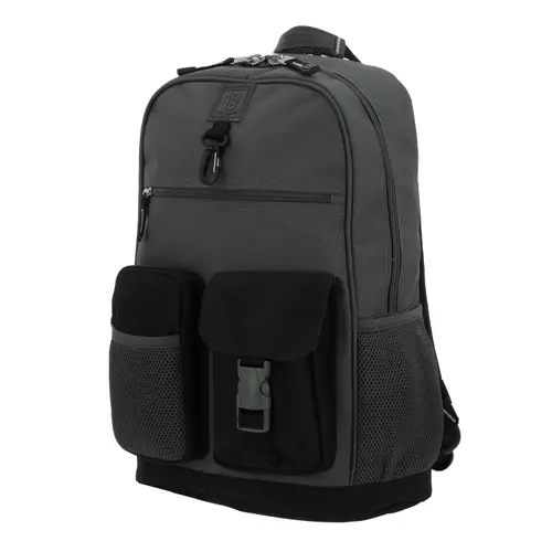 Mochila escolar Juvenil 1818 by Chenson gris con amplio compartimento - Modelo 1870136 2