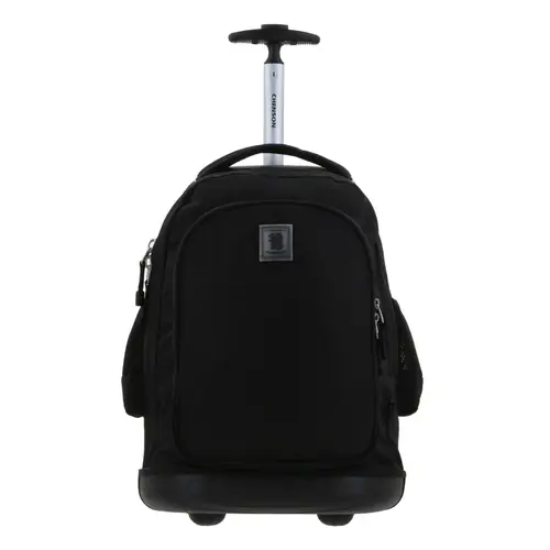 Mochila con Ruedas 1818 by Chenson Negro con Luces LED - Ideal para Jóvenes 1