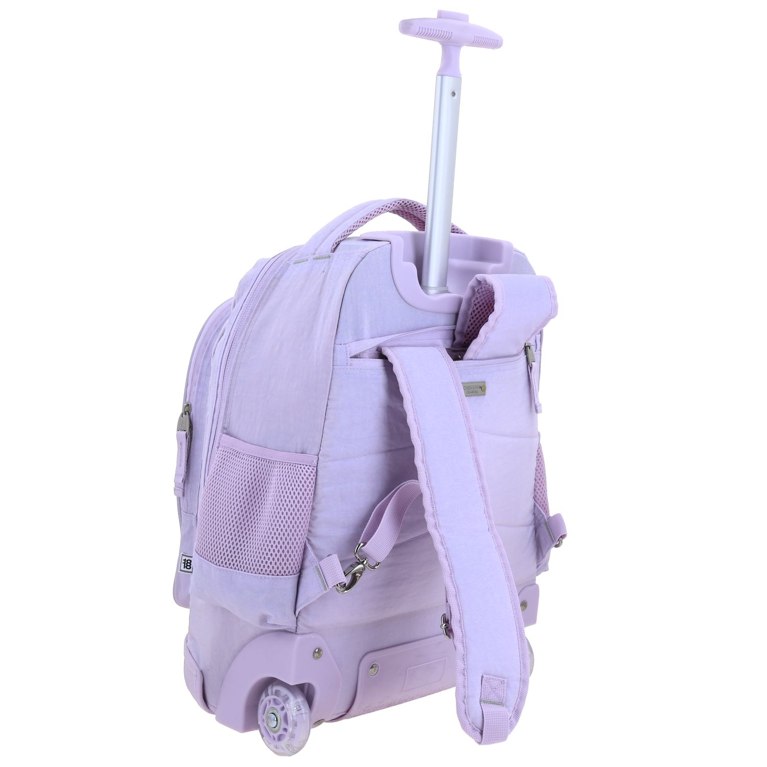 Mochila con Ruedas 1818 by Chenson Violeta para Juventud - Estilo y Funcionalidad 3