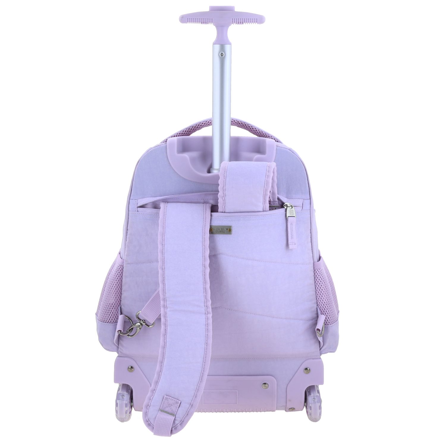 Mochila con Ruedas 1818 by Chenson Violeta para Juventud - Estilo y Funcionalidad 4