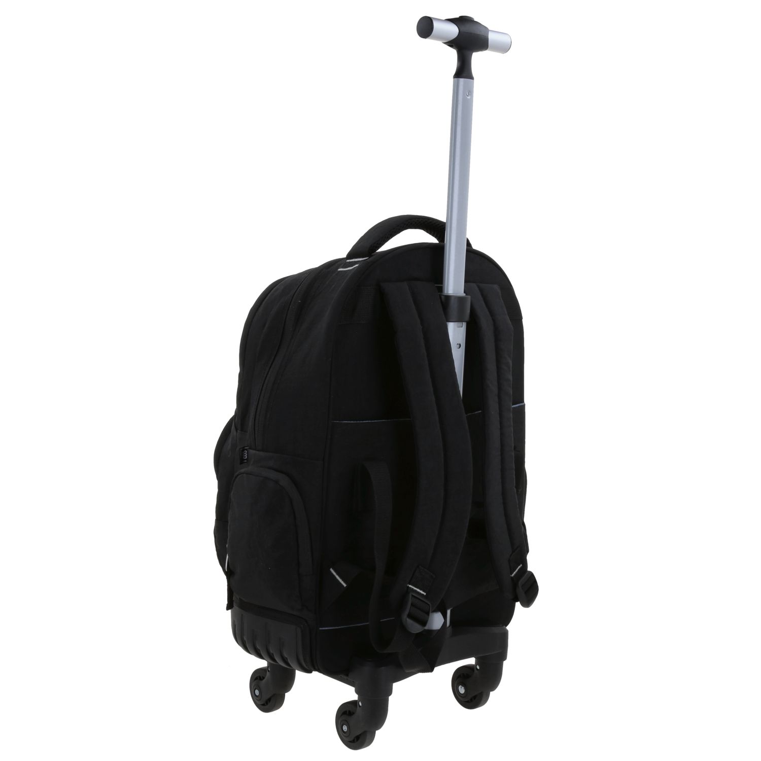 Mochila con Ruedas 1818 by Chenson Negra para Jóvenes - Estilo y Funcionalidad 3